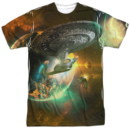 Star Trek The Next Generation Battle Ships - Men's All-Over Print T-Shirt Men's All-Over Print T-Shirt Star Trek   