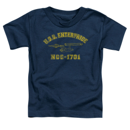 Star Trek The Original Series Enterprise Athletic - Kid's T-Shirt Kid's T-Shirt (Ages 4-7) Star Trek   