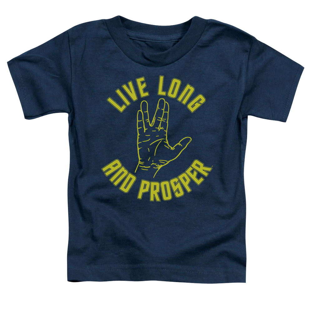 Star Trek The Original Series Live Long Hand - Kid's T-Shirt Kid's T-Shirt (Ages 4-7) Star Trek   