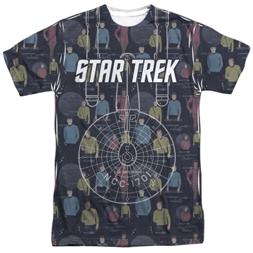 Star Trek The Original Series Enterprise Crew men's all-over print t-shirt