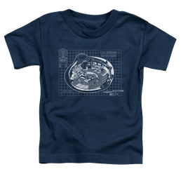 Star Trek The Original Series Bridge Prints - Kid's T-Shirt Kid's T-Shirt (Ages 4-7) Star Trek   