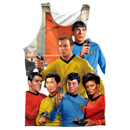 Star Trek The Original Series Bridge - Men's All Over Print Tank Top Men's All Over Print Tank Star Trek   