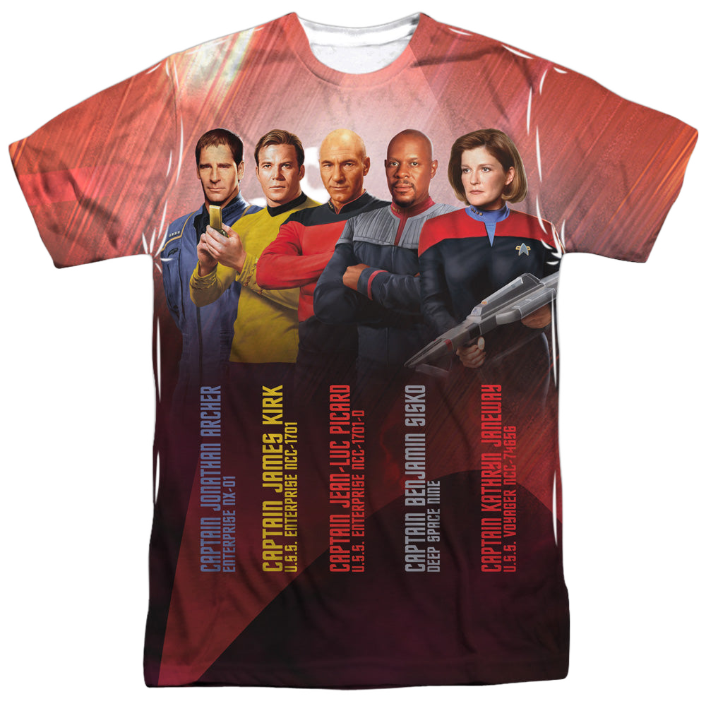Star Trek The Original Series Captains - Men's All-Over Print T-Shirt Men's All-Over Print T-Shirt Star Trek   