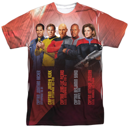 Star Trek The Original Series Captains - Men's All-Over Print T-Shirt Men's All-Over Print T-Shirt Star Trek   