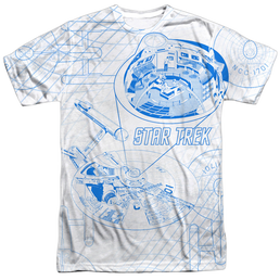 Star Trek The Original Series Bridge Zoom - Men's All-Over Print T-Shirt Men's All-Over Print T-Shirt Star Trek   