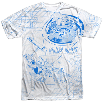 Star Trek The Original Series Bridge Zoom men's all-over print t-shirt