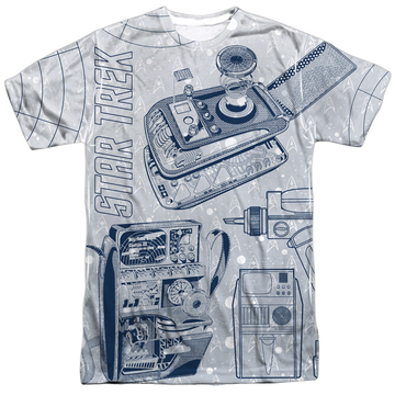 Star Trek The Original Series Gadget men's all-over print t-shirt
