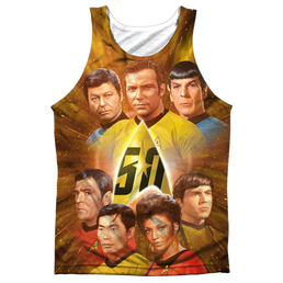 Star Trek The Original Series 50Th Anniversary Crew - Men's All Over Print Tank Top Men's All Over Print Tank Star Trek   