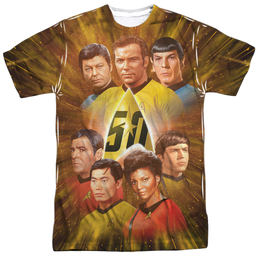 Star Trek The Original Series 50Th Anniversary Crew - Men's All-Over Print T-Shirt Men's All-Over Print T-Shirt Star Trek   