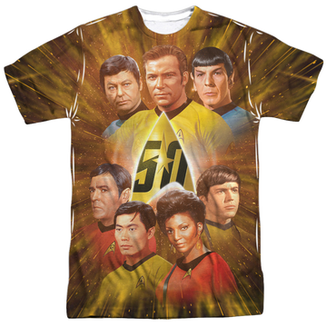 Star Trek The Original Series 50Th Anniversary Crew men's all-over print t-shirt