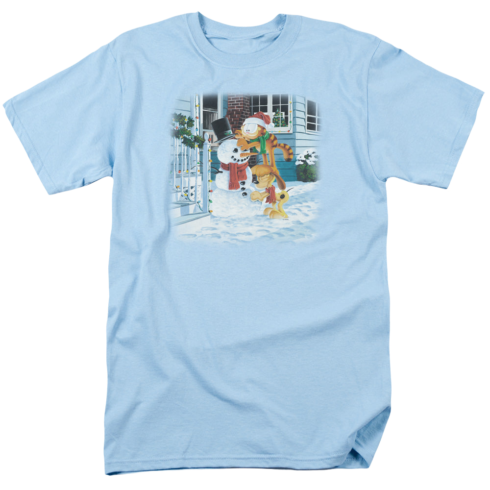 Garfield Snow Fun - Men's Regular Fit T-Shirt Men's Regular Fit T-Shirt Garfield   