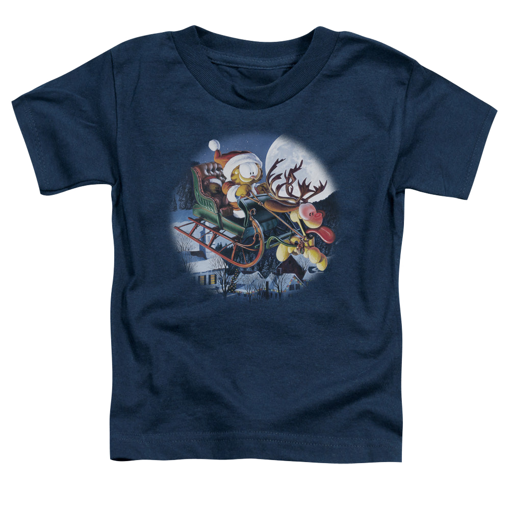 Garfield Moonlight Ride - Kid's T-Shirt Kid's T-Shirt (Ages 4-7) Garfield   