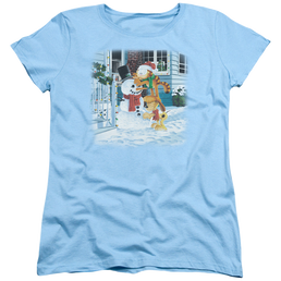 Garfield Snow Fun - Women's T-Shirt Women's T-Shirt Garfield   