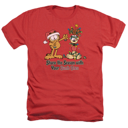 Garfield Share The Season - Men's Heather T-Shirt Men's Heather T-Shirt Garfield   