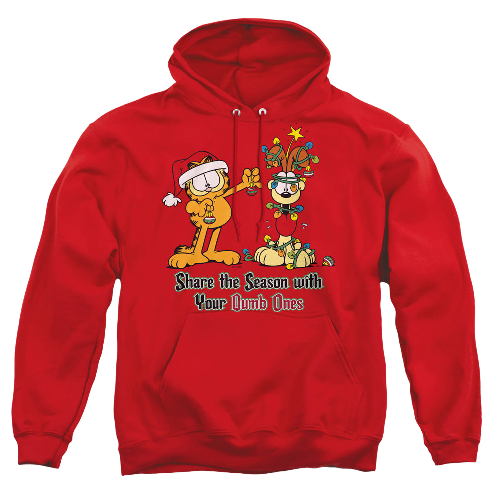 Garfield Share The Season - Pullover Hoodie Pullover Hoodie Garfield   