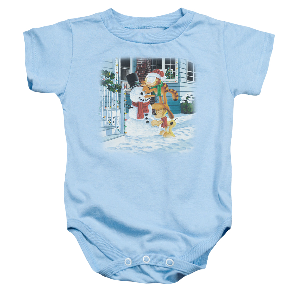 Garfield Snow Fun - Baby Bodysuit Baby Bodysuit Garfield   