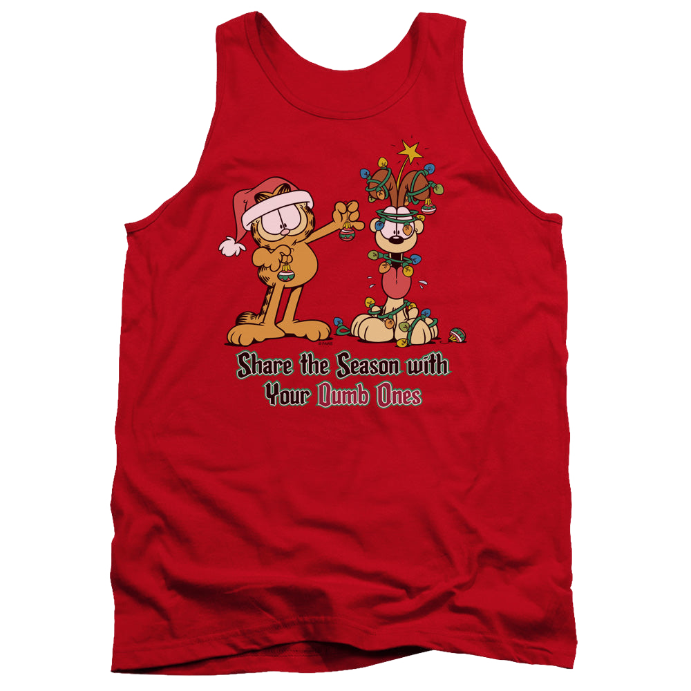 Garfield Share The Season - Men's Tank Top Men's Tank Garfield   
