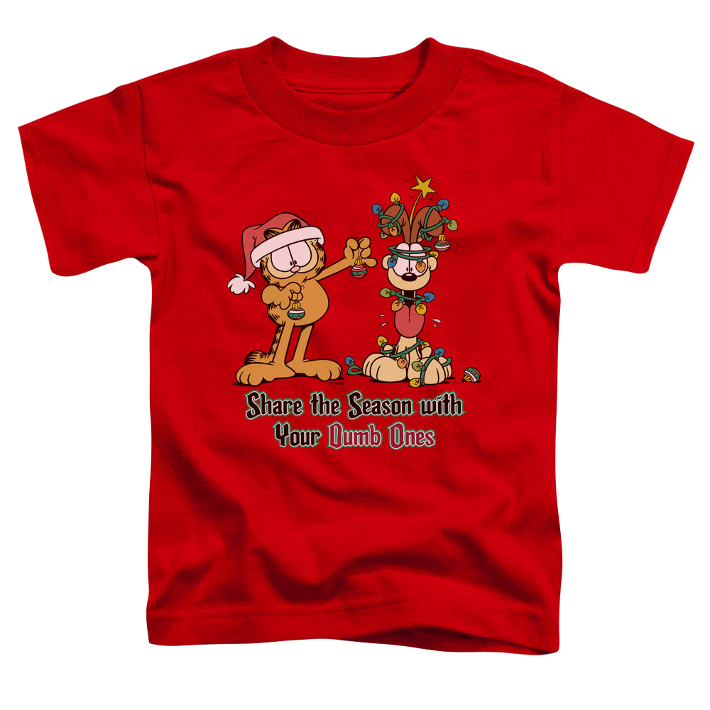 Garfield Share The Season - Kid's T-Shirt Kid's T-Shirt (Ages 4-7) Garfield   