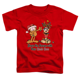 Garfield Share The Season - Kid's T-Shirt Kid's T-Shirt (Ages 4-7) Garfield   