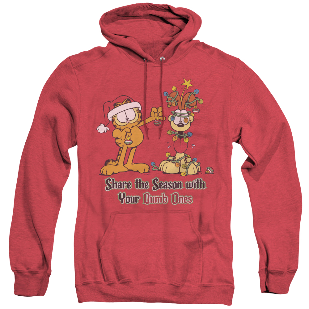 Garfield Share The Season - Heather Pullover Hoodie Heather Pullover Hoodie Garfield   