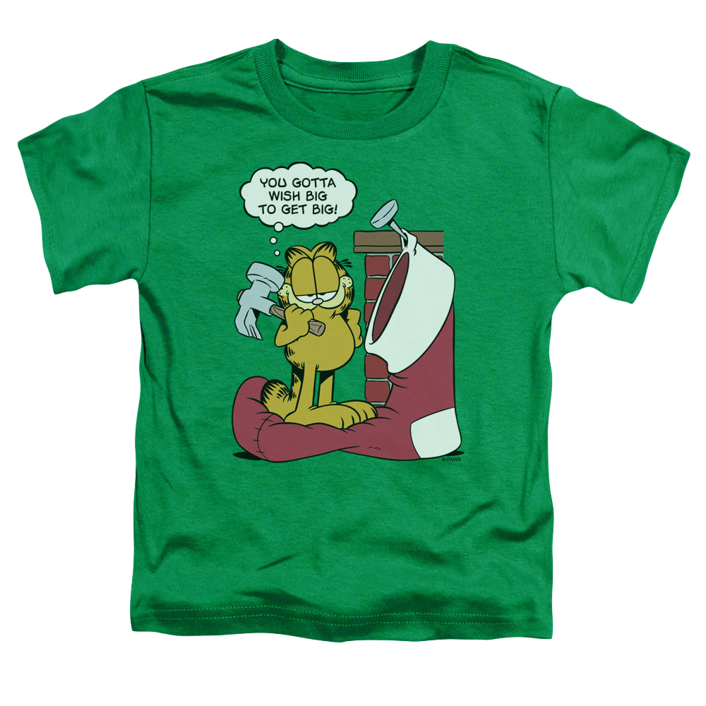 Garfield Wish Big - Kid's T-Shirt Kid's T-Shirt (Ages 4-7) Garfield   