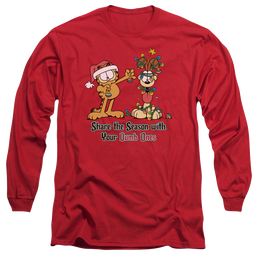 Garfield Share The Season - Men's Long Sleeve T-Shirt Men's Long Sleeve T-Shirt Garfield   