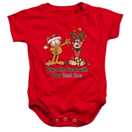 Garfield Share The Season - Baby Bodysuit Baby Bodysuit Garfield   