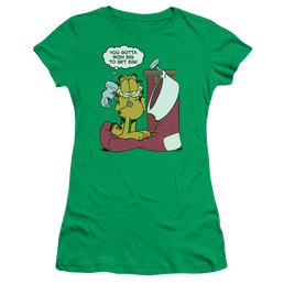 Garfield Wish Big - Juniors T-Shirt Juniors T-Shirt Garfield   