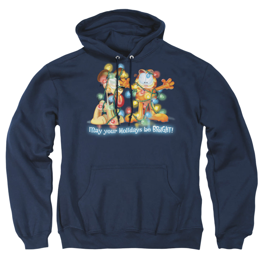 Garfield Bright Holidays - Pullover Hoodie Pullover Hoodie Garfield   