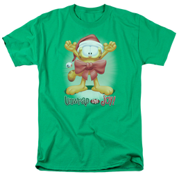 Garfield Unwrap The Joy! - Men's Regular Fit T-Shirt Men's Regular Fit T-Shirt Garfield   