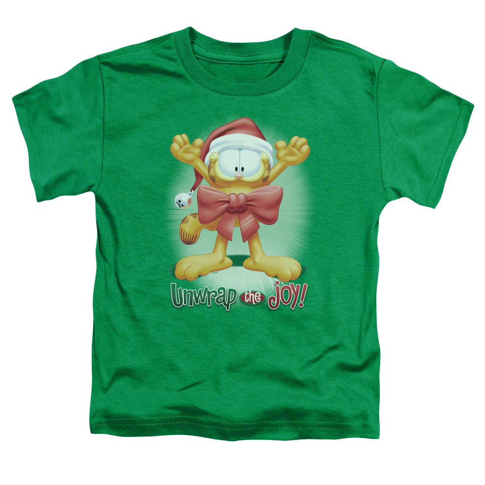 Garfield Unwrap The Joy! - Kid's T-Shirt Kid's T-Shirt (Ages 4-7) Garfield   