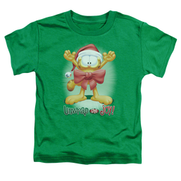 Garfield Unwrap The Joy! - Kid's T-Shirt Kid's T-Shirt (Ages 4-7) Garfield   