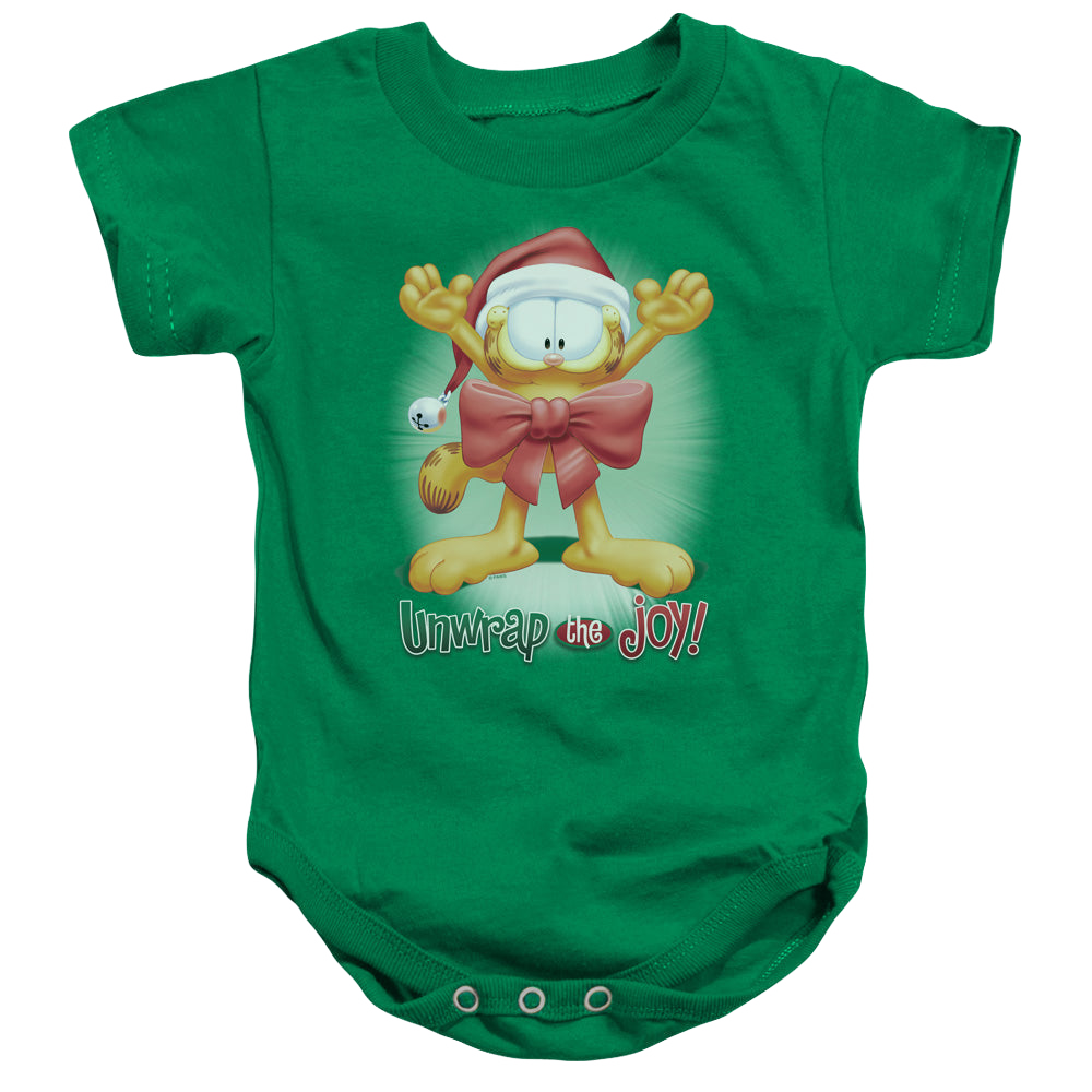 Garfield Unwrap The Joy! - Baby Bodysuit Baby Bodysuit Garfield   