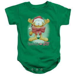 Garfield Unwrap The Joy! - Baby Bodysuit Baby Bodysuit Garfield   