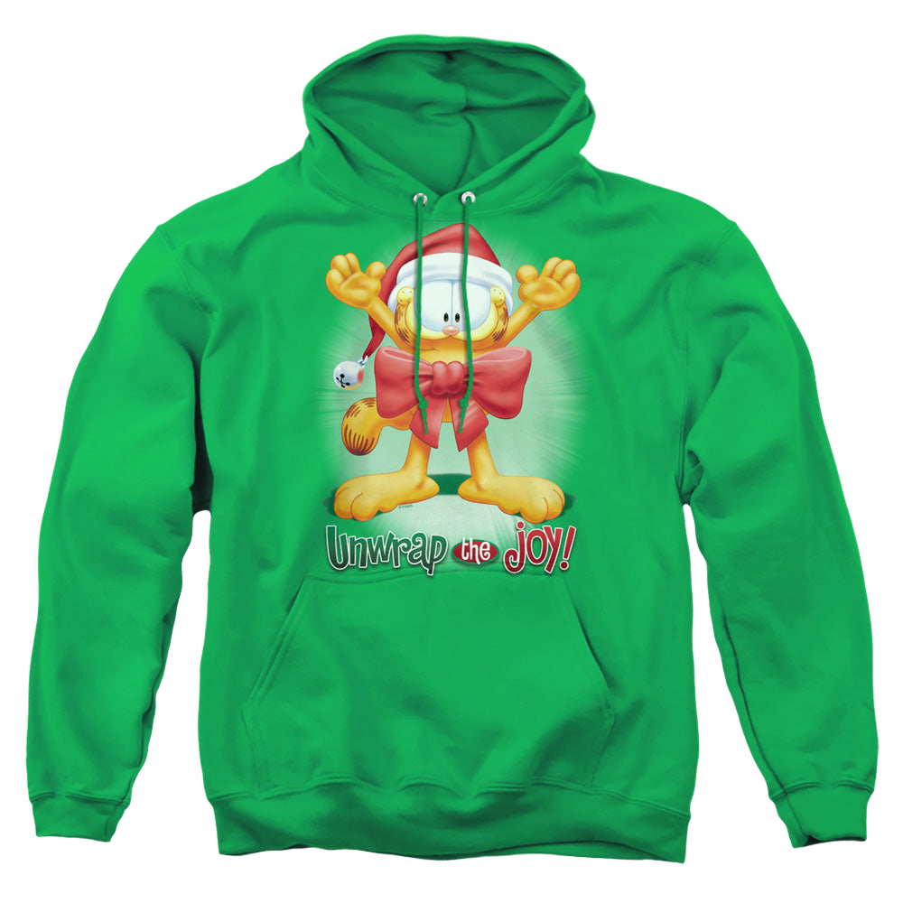 Garfield Unwrap The Joy! - Pullover Hoodie Pullover Hoodie Garfield   