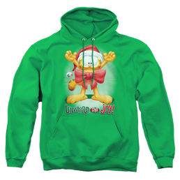 Garfield Unwrap The Joy! - Pullover Hoodie Pullover Hoodie Garfield   
