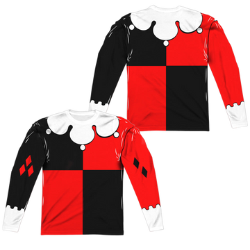 Harley Quinn Quinn Costume men's all-over print long sleeve