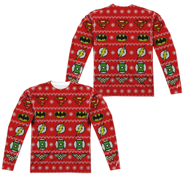 Justice League Sweater Of Justice men's all-over print long sleeve