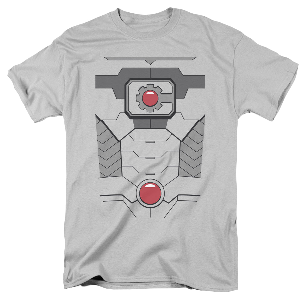 More DC Characters Cyborg Uniform - Men's Regular Fit T-Shirt Men's Regular Fit T-Shirt DC Comics   