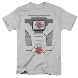 More DC Characters Cyborg Uniform - Men's Regular Fit T-Shirt Men's Regular Fit T-Shirt DC Comics   