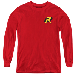 Robin Robin Logo - Youth Long Sleeve T-Shirt Youth Long Sleeve T-Shirt Batman   