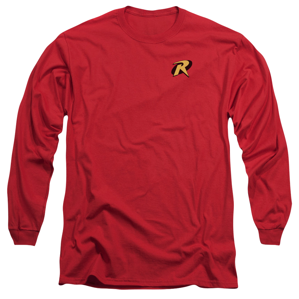 Robin Robin Logo - Men's Long Sleeve T-Shirt Men's Long Sleeve T-Shirt Batman   