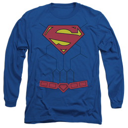 Superman New 52 Torso - Men's Long Sleeve T-Shirt Men's Long Sleeve T-Shirt Superman   