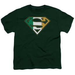 Superman Irish Shield - Youth T-Shirt Youth T-Shirt (Ages 8-12) Superman   