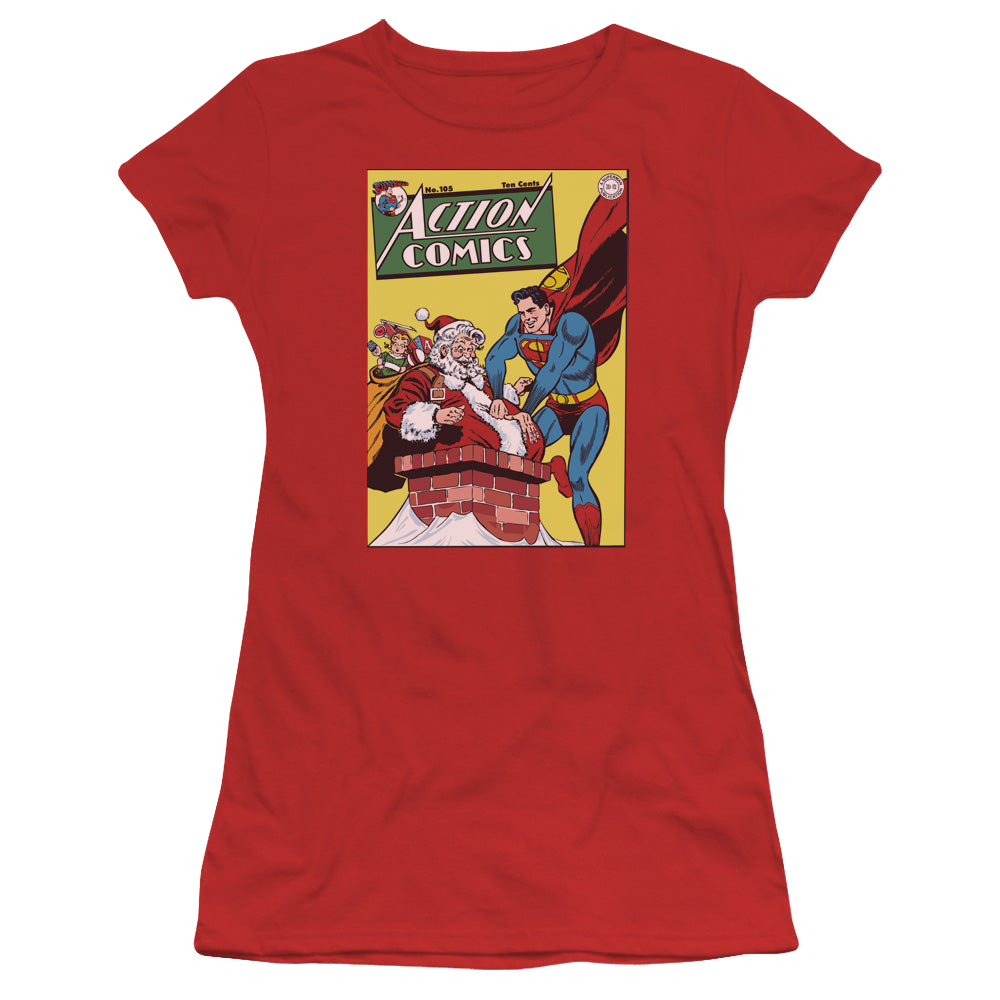 Superman Dc/Cover No. 105 - Juniors T-Shirt Juniors T-Shirt Superman   