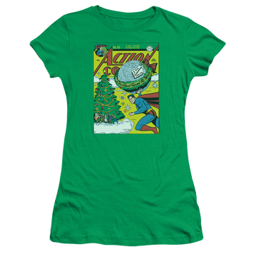 Superman Cover No. 93 - Juniors T-Shirt Juniors T-Shirt Superman   