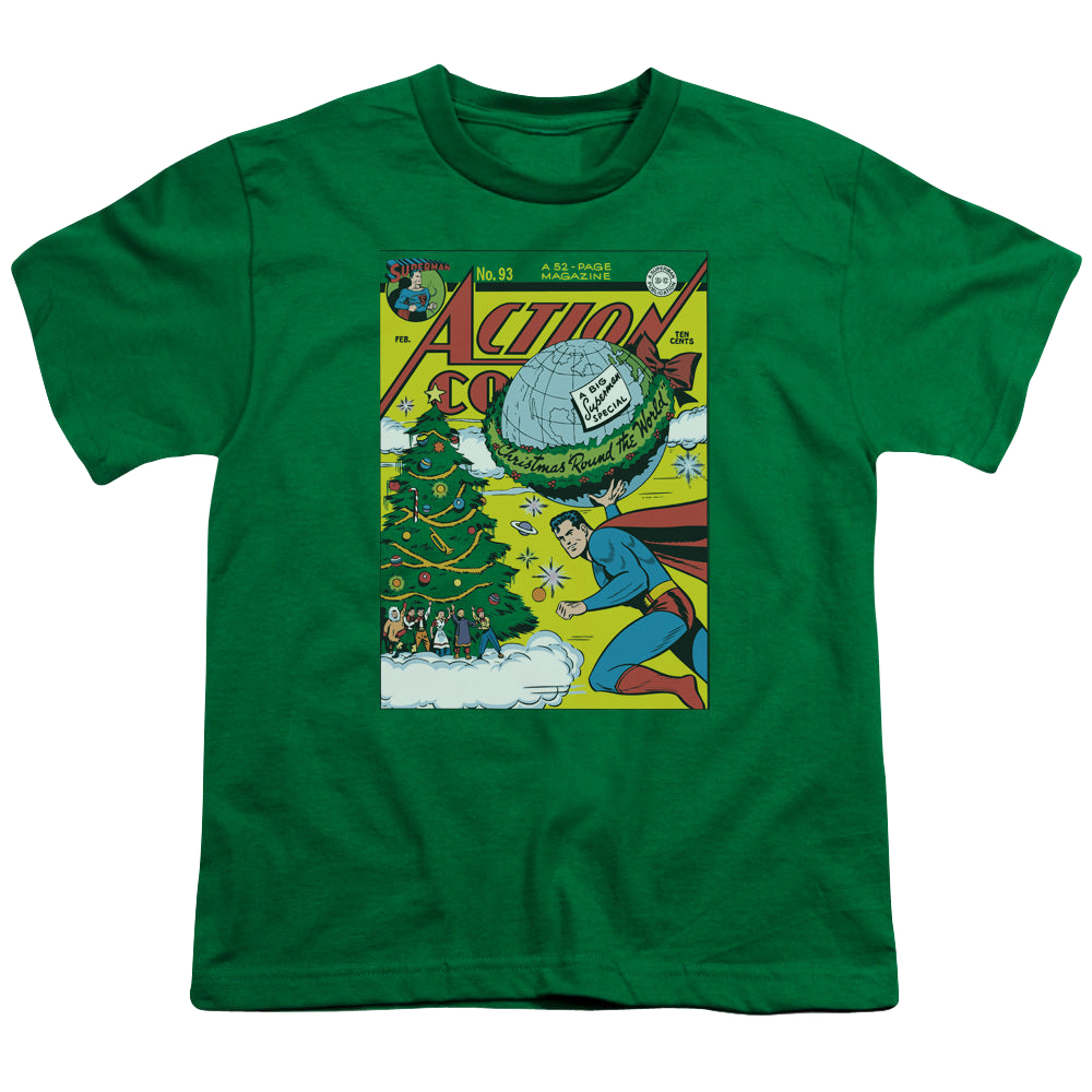 Superman Cover No. 93 - Youth T-Shirt Youth T-Shirt (Ages 8-12) Superman   