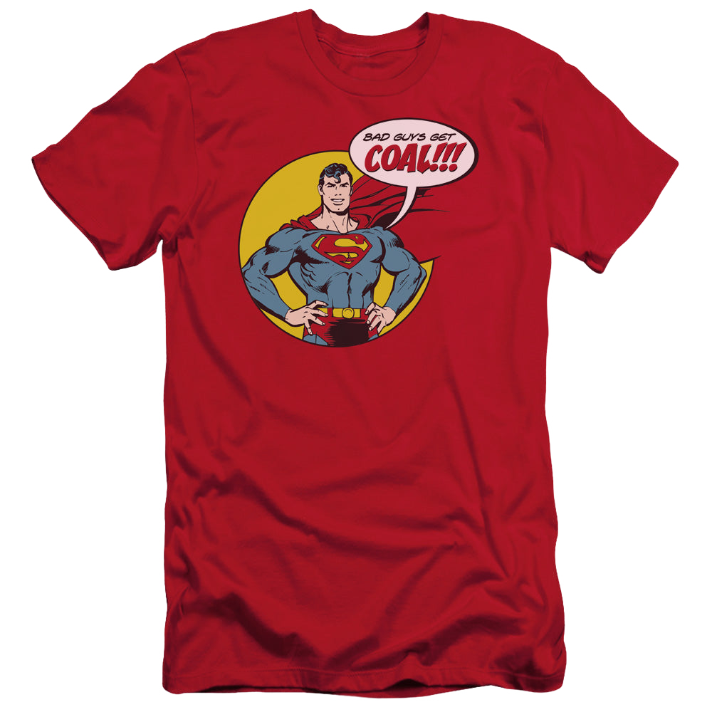 Superman Coal - Men's Slim Fit T-Shirt Men's Slim Fit T-Shirt Superman   