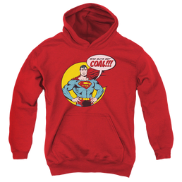 Superman Coal - Youth Hoodie Youth Hoodie (Ages 8-12) Superman   