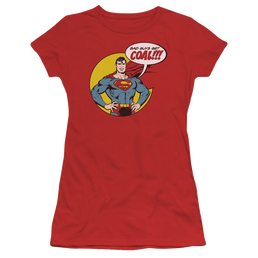 Superman Coal - Juniors T-Shirt Juniors T-Shirt Superman   
